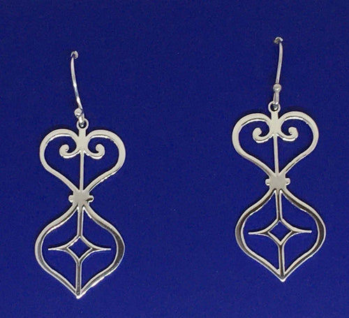 Cabildo Iron Earring Sterling Silver