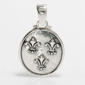 A Bourbon Fleur De Lis Pendant