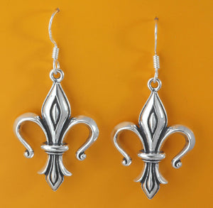 Julia Street Fleur de Lis Earrings - Main Image