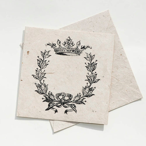 Wreath and Crown Card