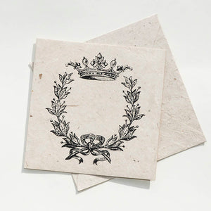 Wreath and Crown Card