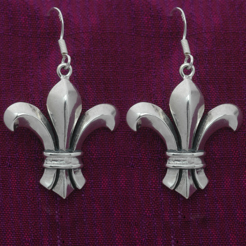 Broadway Fleur de lis earrings